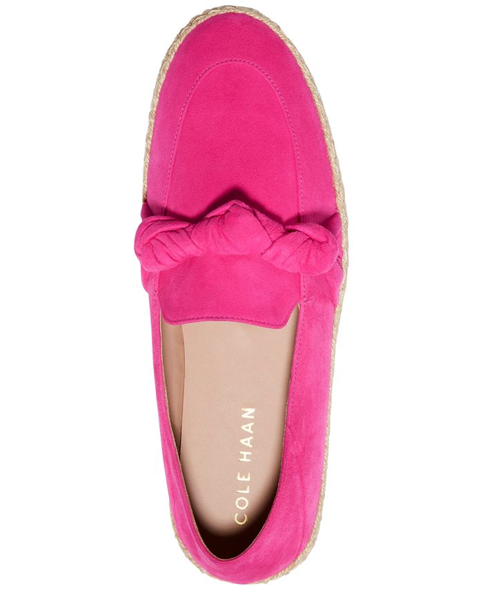 Cole Haan Women's Cloudfeel Knotted Espadrille Flats - Macy's