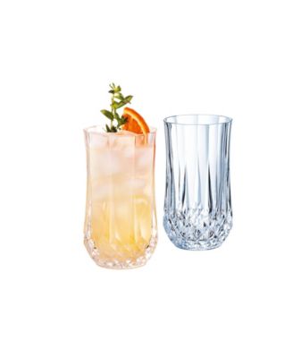 Longchamp Cristal D’Arques Set of 4 Highball Glasses