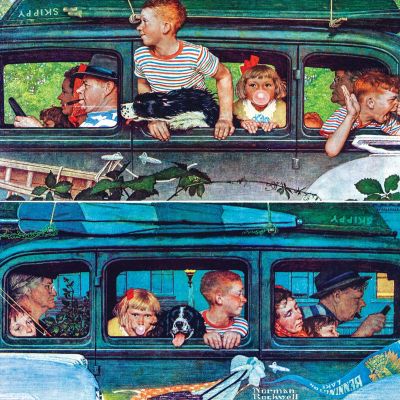 MasterPieces Saturday Evening Post - Coming and Going 1000 Piece Puzzle