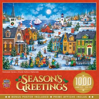 MasterPieces Puzzles MasterPieces 1000 Piece Christmas Jigsaw Puzzle ...