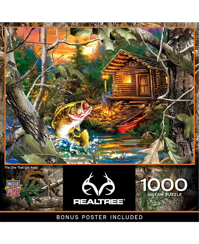Masterpieces Realtree - The One That Got Away 1000 Piece Jigsaw Puzzle ...