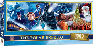 MasterPieces Puzzles Warner Bros Polar Express Panoramic - 1000