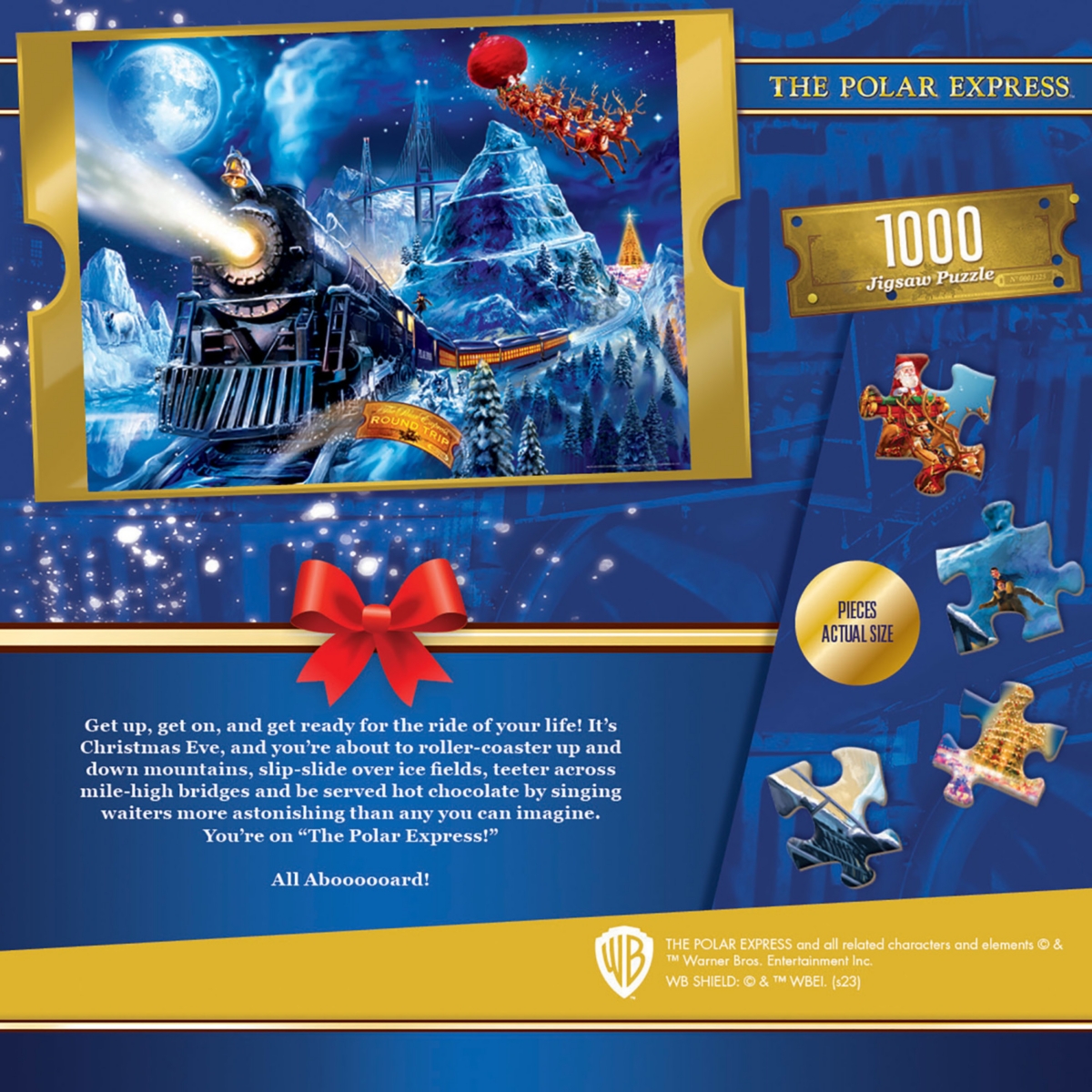 Masterpieces The Polar Express - Race to the Pole 1000 Piece Puzzle