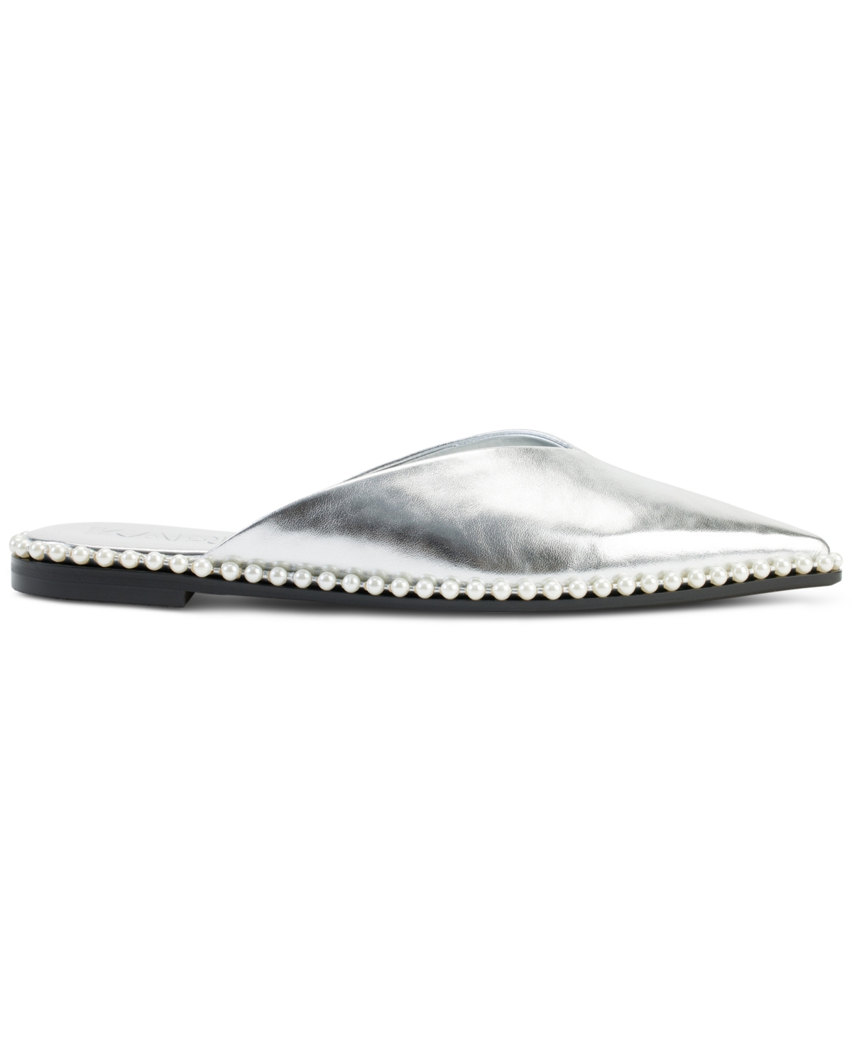 Karl Lagerfeld Paris Women's Vyra Slip-On Mule Flats
