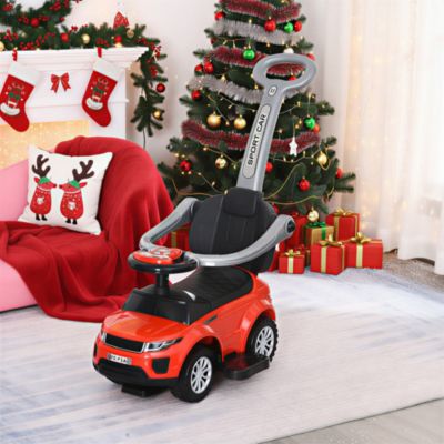 3 in 1 Push Car, Sliding Car with Horn Music Light,