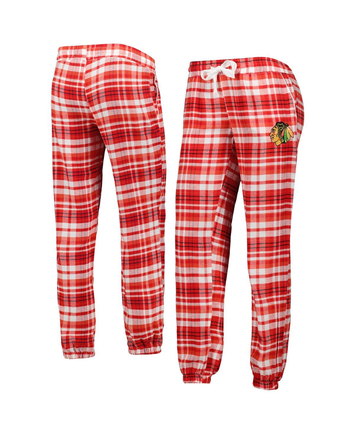 Concepts Sport Women's  Red Chicago Blackhawks Mainstay Flannel Pants
