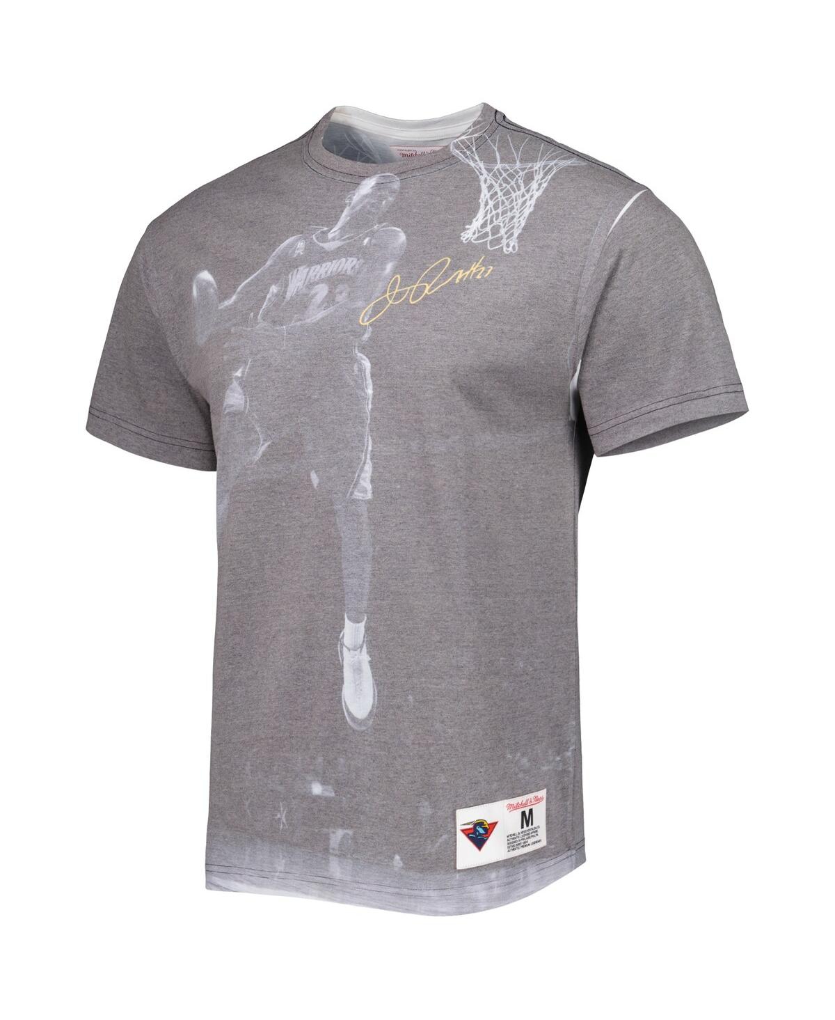 Mitchell & Ness Men's  Jason Richardson Gray Golden State Warriors Above The Rim Sublimated T-shirt In Gray
