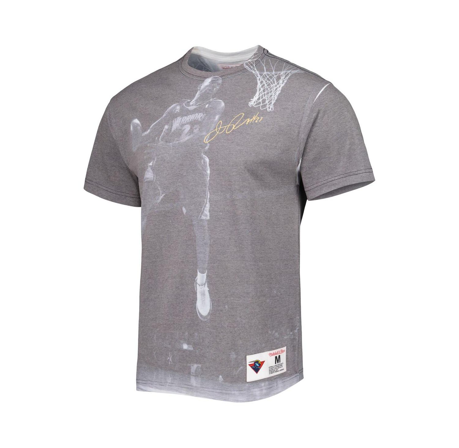 Men's Jason Richardson Gray Golden State Warriors Above The Rim Sublimated T-shirt