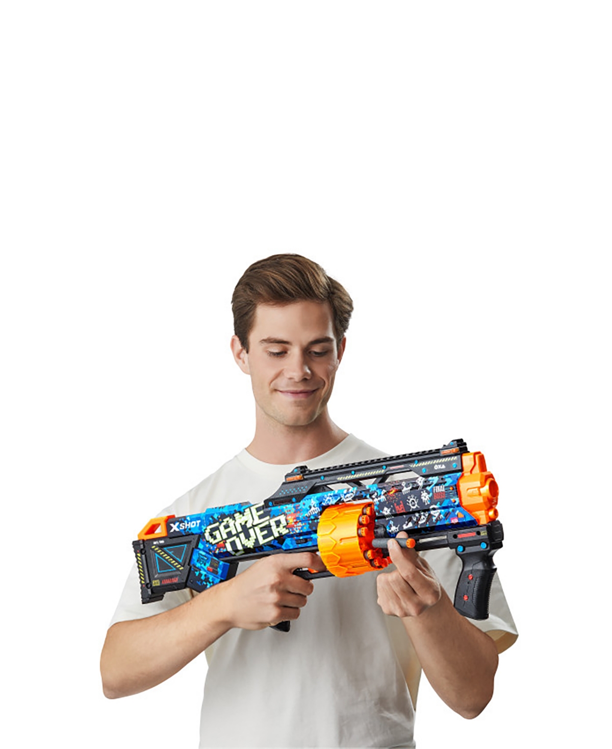 X-shot Skins Last Stand Dart Blaster Game Over By Zuru In No Color