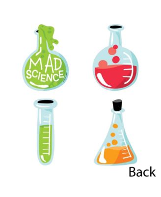 Big Dot of Happiness Scientist Lab - Decorations DIY Baby Shower or Birthday Party Essentials - 20 Ct