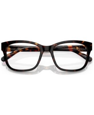 Women's Square Eyeglasses, HC6197U51-O