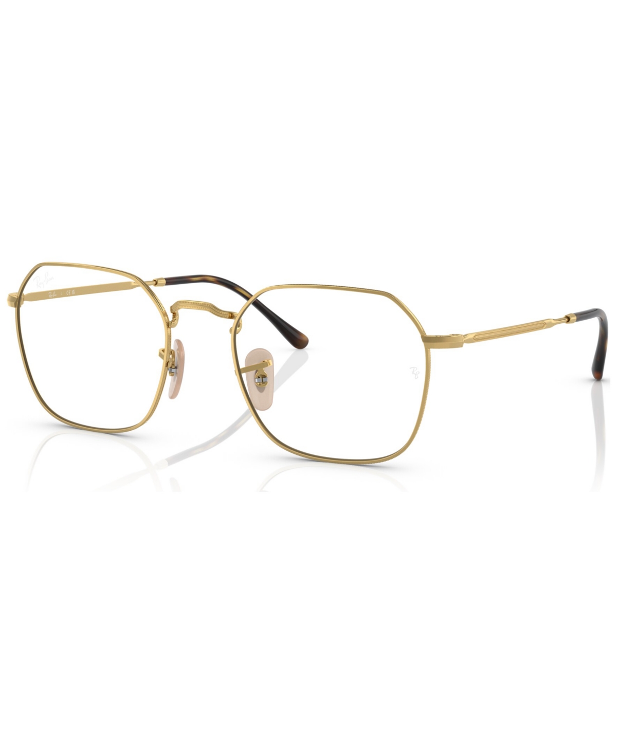 Unisex Irregular Eyeglasses, RX3694V51-o - Black