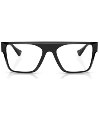 Men's Rectangle Eyeglasses, VE3326U55-X