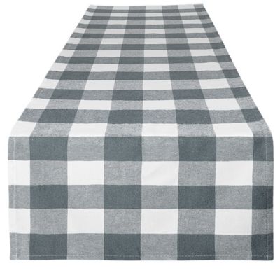 Thick Poly Cotton Buffalo Plaid Table Runners