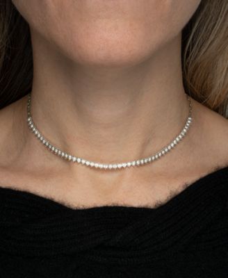 Diamond 16" Collar Necklace (1 ct. t.w.), Created for Macy's