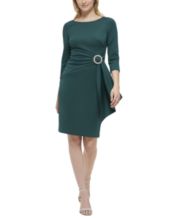 Eliza j hot sale emerald green dress