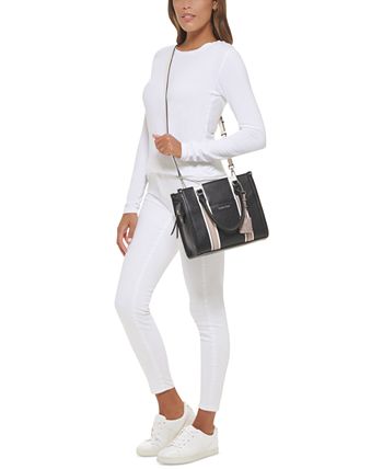 Calvin Klein Beckah Top Zipper Convertible Crossbody & Reviews - Handbags &  Accessories - Macy's