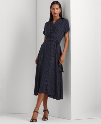 Ralph lauren dot dress best sale