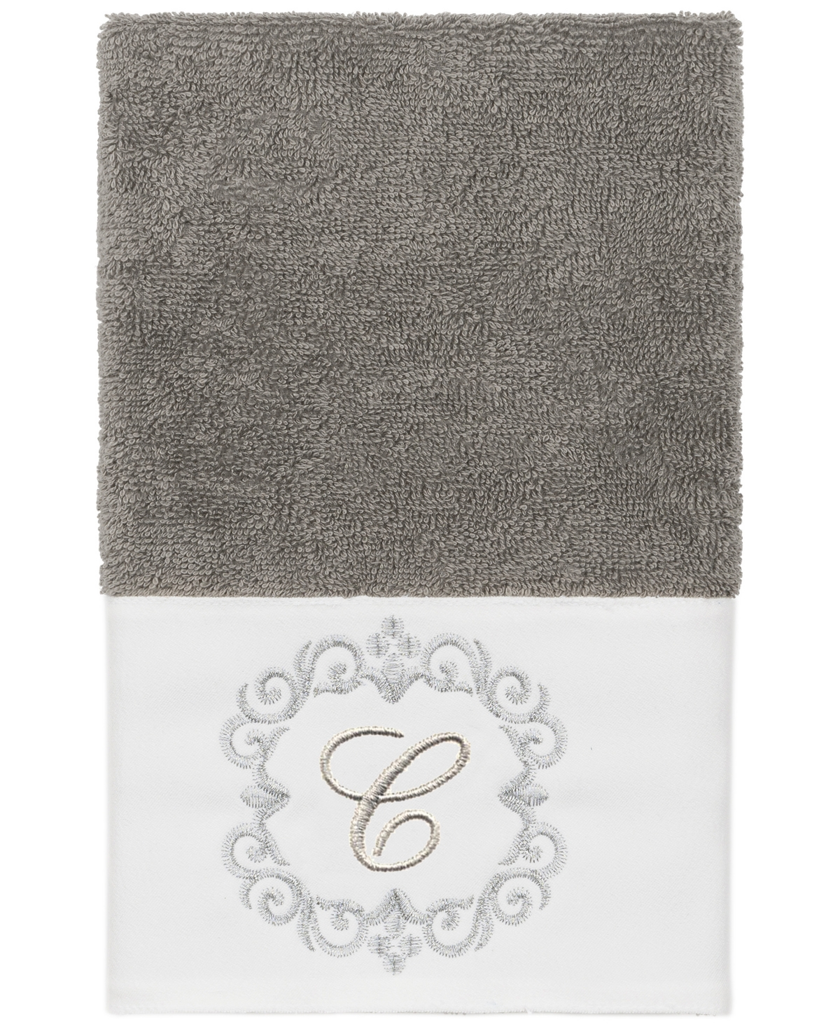 Linum Home Turkish Cotton Monica Embellished Towel 3 Piece Set