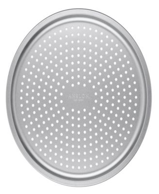 Pro-Bake Bakeware Aluminized Steel Perforated Pizza Pan, 14"