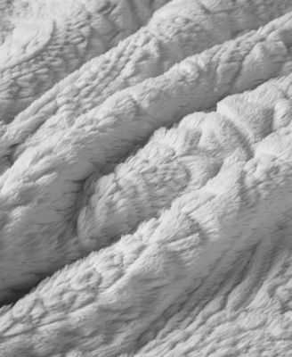 Arya Embroidered Medallion Faux Fur 3-Pc. Comforter Set, King/California King