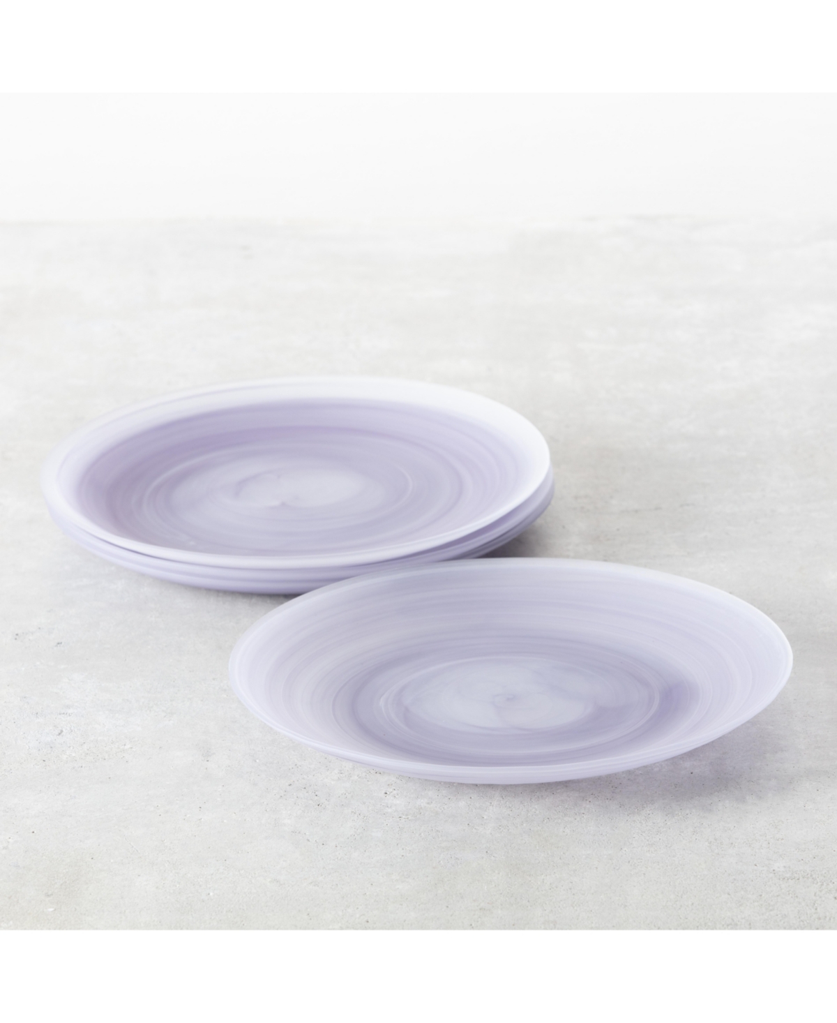 Fortessa La Jolla Dinner Plates, Service For 4 In Ink Blue