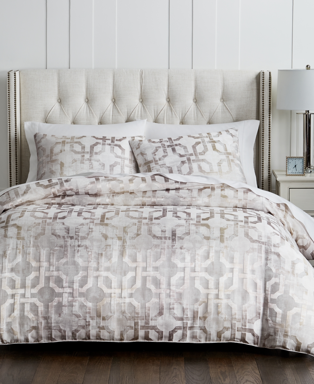 Shop Hotel Collection Fresco Comforter Set, King, Created For Macy's In Gold