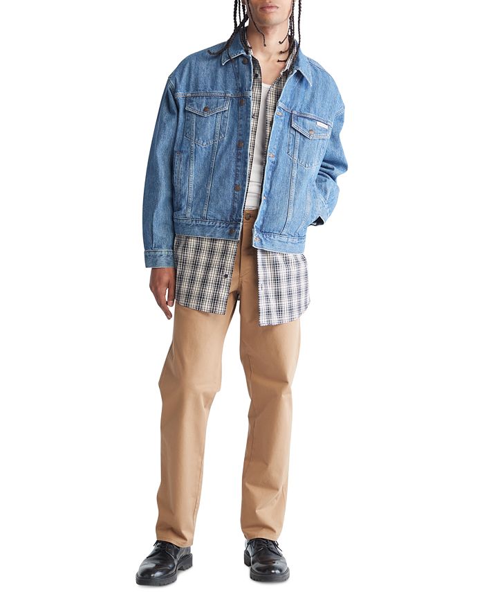 Calvin Klein Men\'s Archive Essential Trucker - Jacket Macy\'s