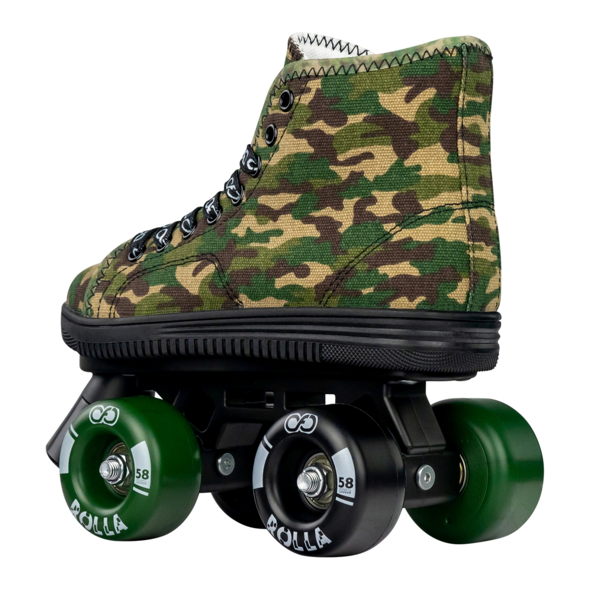 Crazy Skates Rolla Roller Skates For Boys And Girls - Sneaker-Style Kids Quad Skates