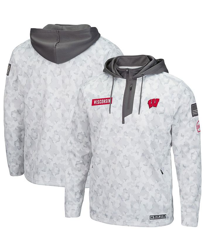 Colosseum Men's Arctic Camo Wisconsin Badgers OHT Militaryinspired