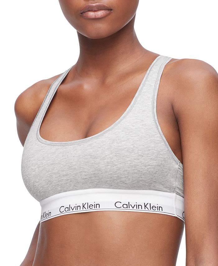 bijlage anker Recensent Calvin Klein Women's Modern Cotton Bralette F3785 & Reviews - Bras &  Bralettes - Women - Macy's