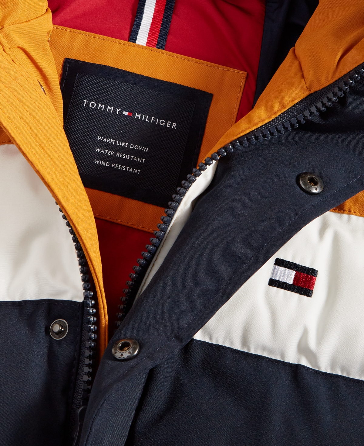 Tommy Hilfiger Short Snorkel Coat, Created for Macy's -Navy
