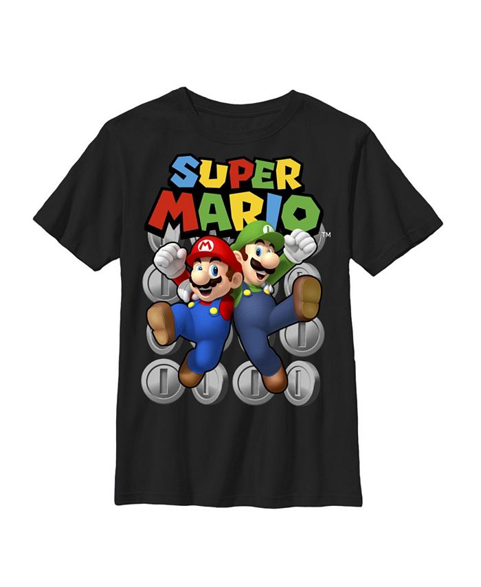 Misvisende Calibre dilemma Nintendo Boy's Bros Team Child T-Shirt - Macy's