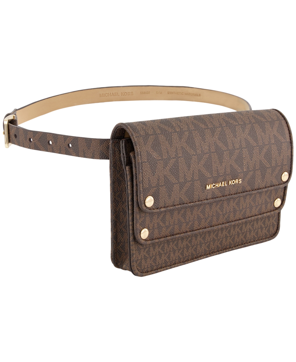 Michael Kors Michael Michael Kors Tri Size Tri Color Logo Belt Bag Vanilla Smart Closet
