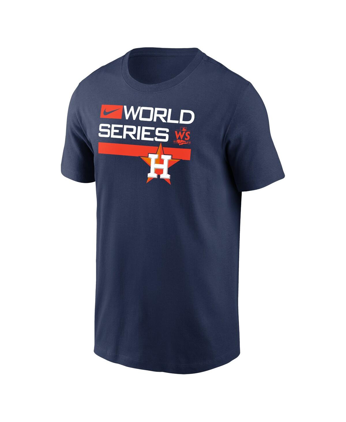 Men's NikeHouston Astros 2022 World Series Participant Authentic Collection Dugout Short Sleeve T-shirt - Navy