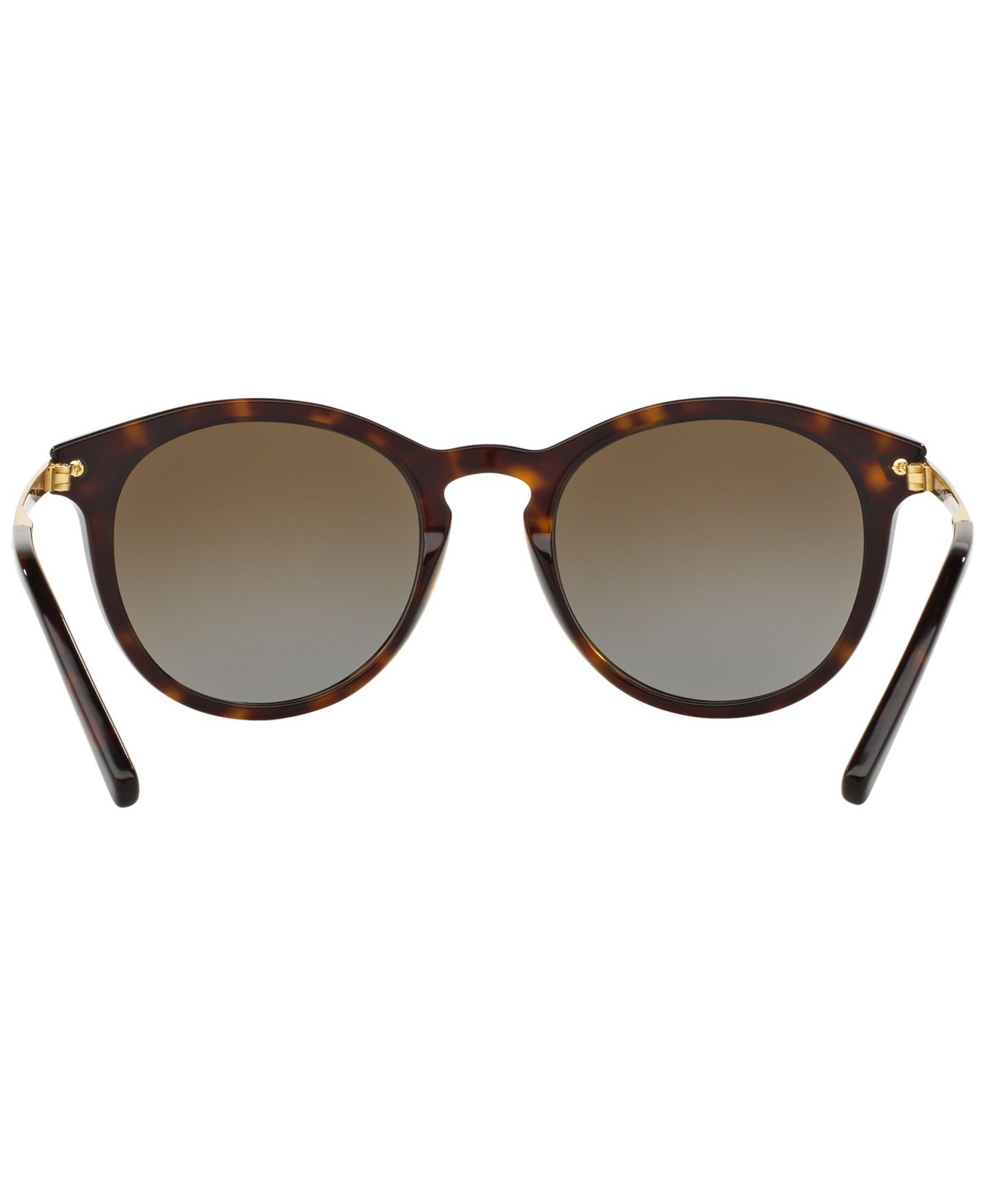 Женские солнцезащитные очки Michael Kors Polarized, MK2023, цвет: Черепаховый / Коричневый градиентный — фото 8