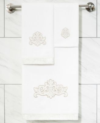 Turkish Cotton May Embellished 3-Pc. Bath Towel Set