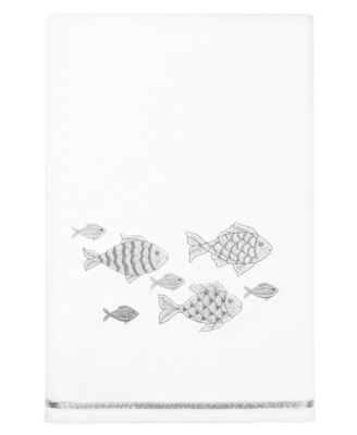 Turkish Cotton Figi Embellished 3-Pc. Bath Towel Set