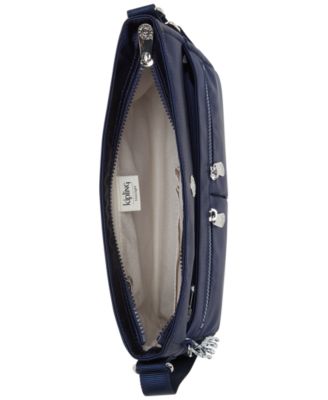 Kipling New Angie Small Crossbody – Leichte Umhängetasche Aus Nylon, Viele Fächer, Unisex