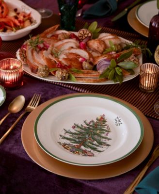 Spode Christmas Tree 12 Pc. Dinnerware Set, Exclusively at Spode Christmas Tree 12 Pc. Dinnerware Set, Exclusively at