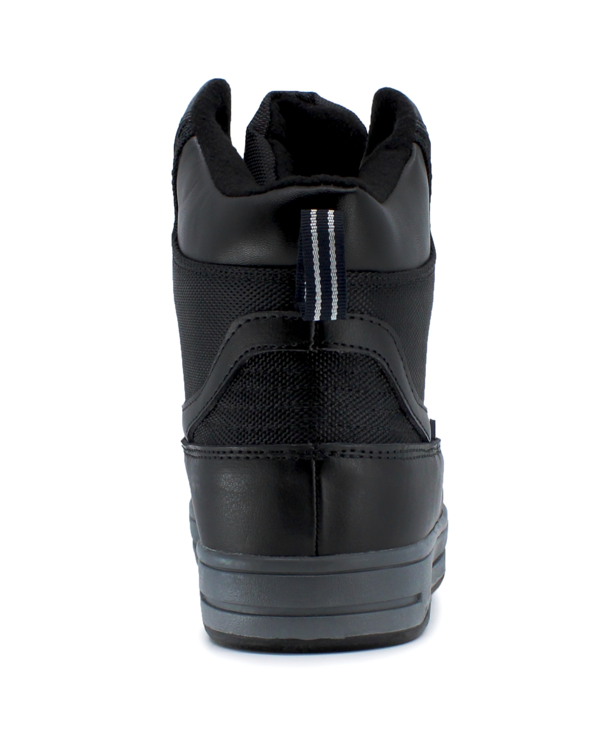 Nautica Men s New Bedford Duck Boots Black Canvas Smart Closet