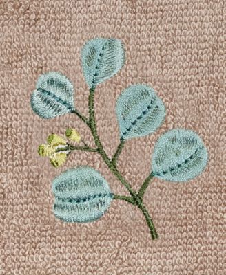 Turkish Cotton Botanica Embellished 3-Pc. Bath Towel Set