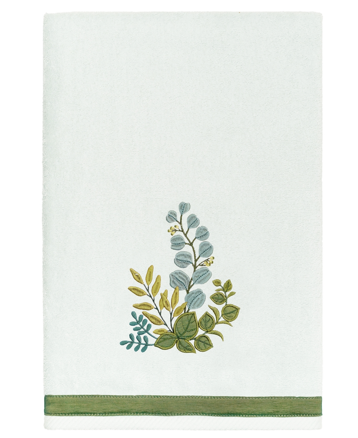 Linum Home Turkish Cotton Botanica Embellished -Pc. Bath Towel Set