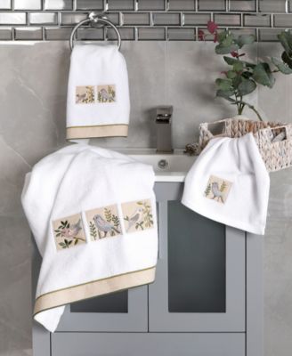 Turkish Cotton Belinda Embellished 4-Pc. Bath Towel Set