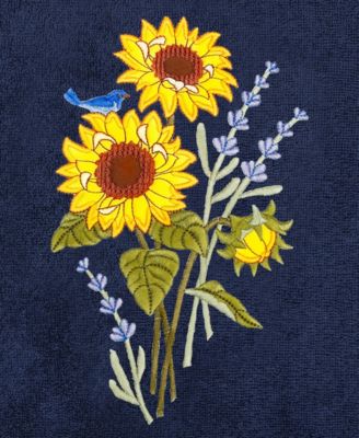 Turkish Cotton Girasol Embellished 4-Pc. Bath Towel Set