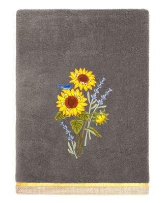 Turkish Cotton Girasol Embellished 4-Pc. Bath Towel Set