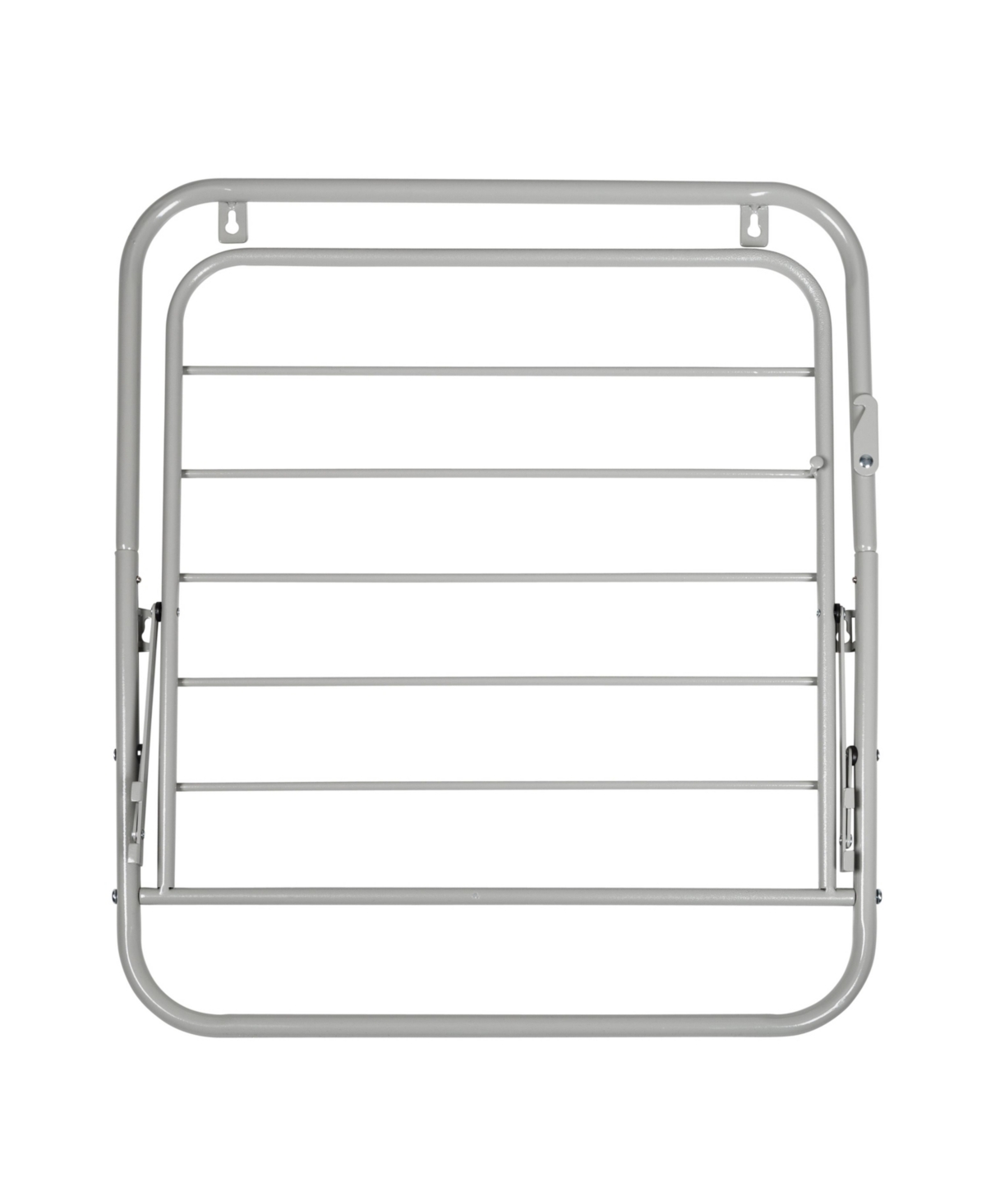 Shop Honey Can Do Collapsible Wall-mounted Clothes Drying Rack In Gray