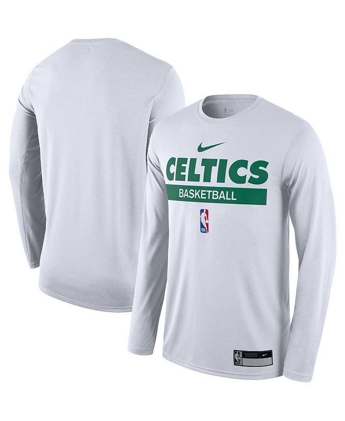 Nike Men White Kyrie Irving Boston Celtics DRI-FIT T-shirt