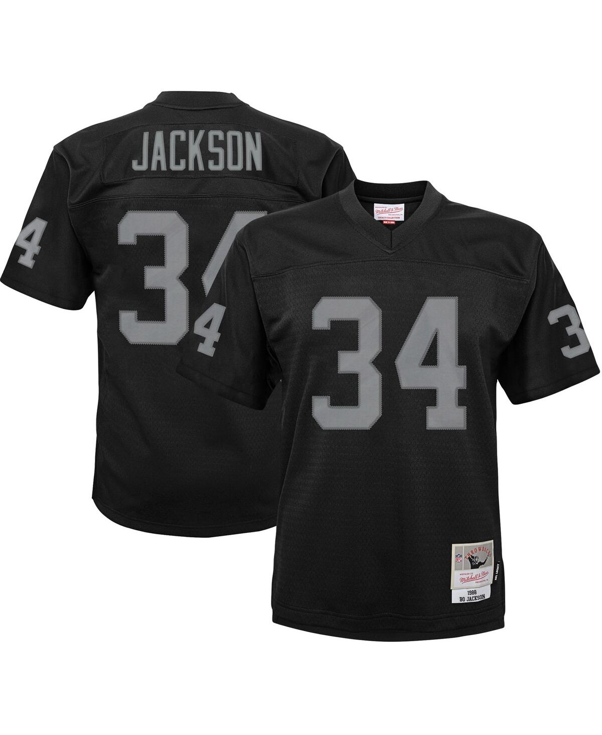 Toddler Boys and Girls Mitchell & Ness Bo JacksonLas Vegas Raiders 1988 Retired Legacy Jersey - Black