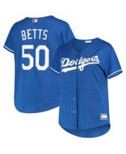 Toddler Nike Mookie Betts White Los Angeles Dodgers Home Replica Player Jersey Size:3T